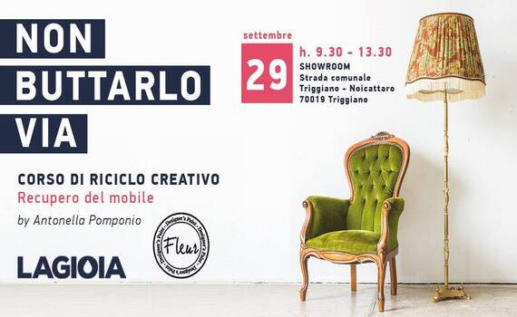 Corso di riciclo creativo – Recupero del mobile
