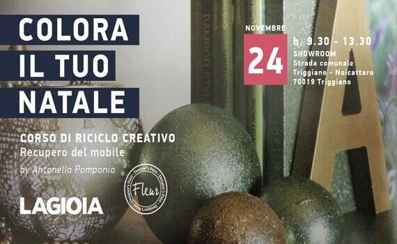 Corso di riciclo creativo – Colora il tuo Natale